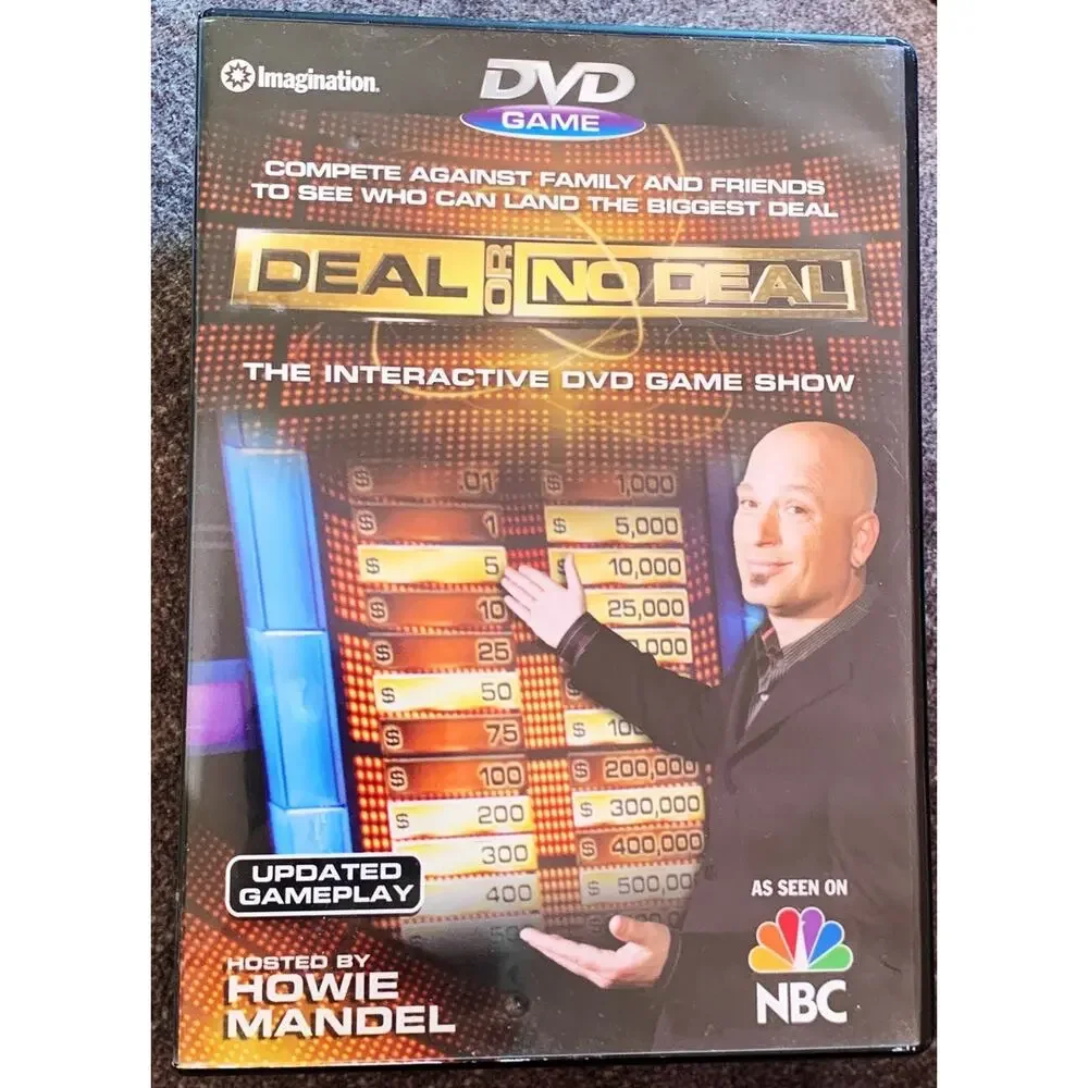 Deal or‎ no Deal dvd game